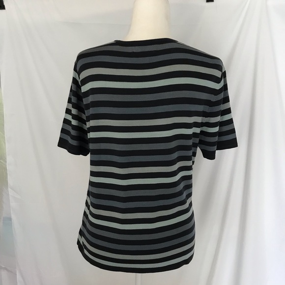 Kasper Silk Striped Beautiful 10 Petite - Picture 4 of 7